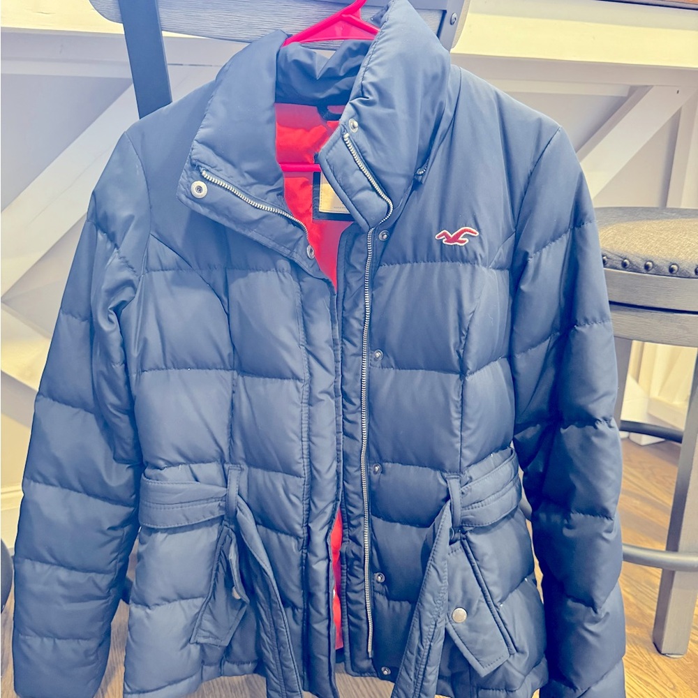 Hollister Puffer Women’s size Small Winter Jacket